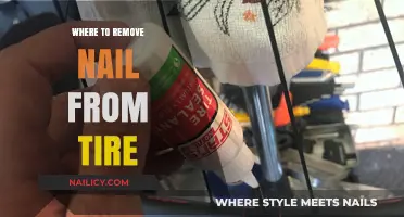 Removing Nails from Tires: Where to Go?