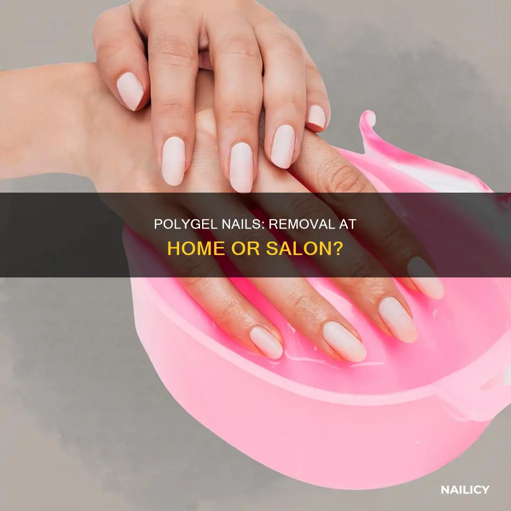 where to remove polygel nails
