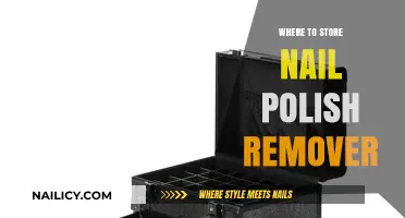 The Best Place to Store Nail Polish Remover