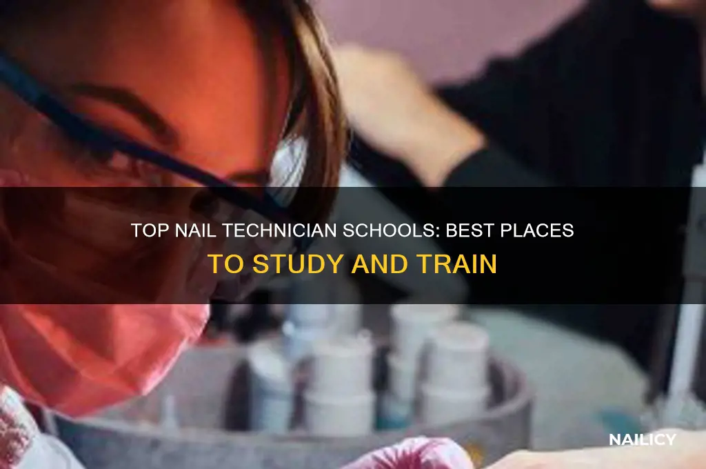 where to study nail technician