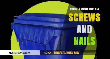 Eco-Friendly Disposal Guide: Where to Toss Old Screws and Nails