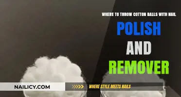 Cotton Balls: Nail Polish and Remover Disposal