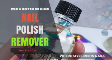 Safe Disposal of Non-Acetone Nail Polish Remover