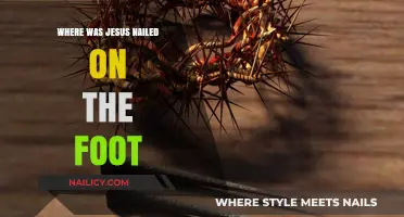 Where Was Jesus Nailed on the Foot: Unraveling the Crucifixion Mystery