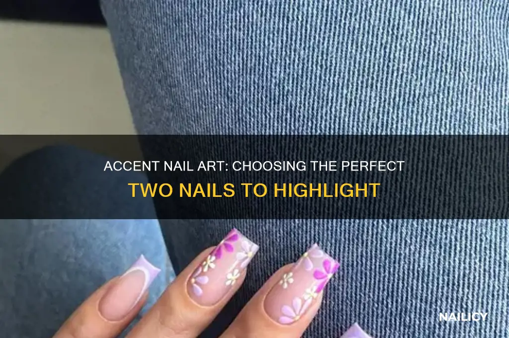 which 2 nails to accent