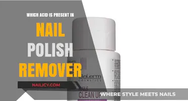 Nail Polish Remover: What Acid Does the Job?