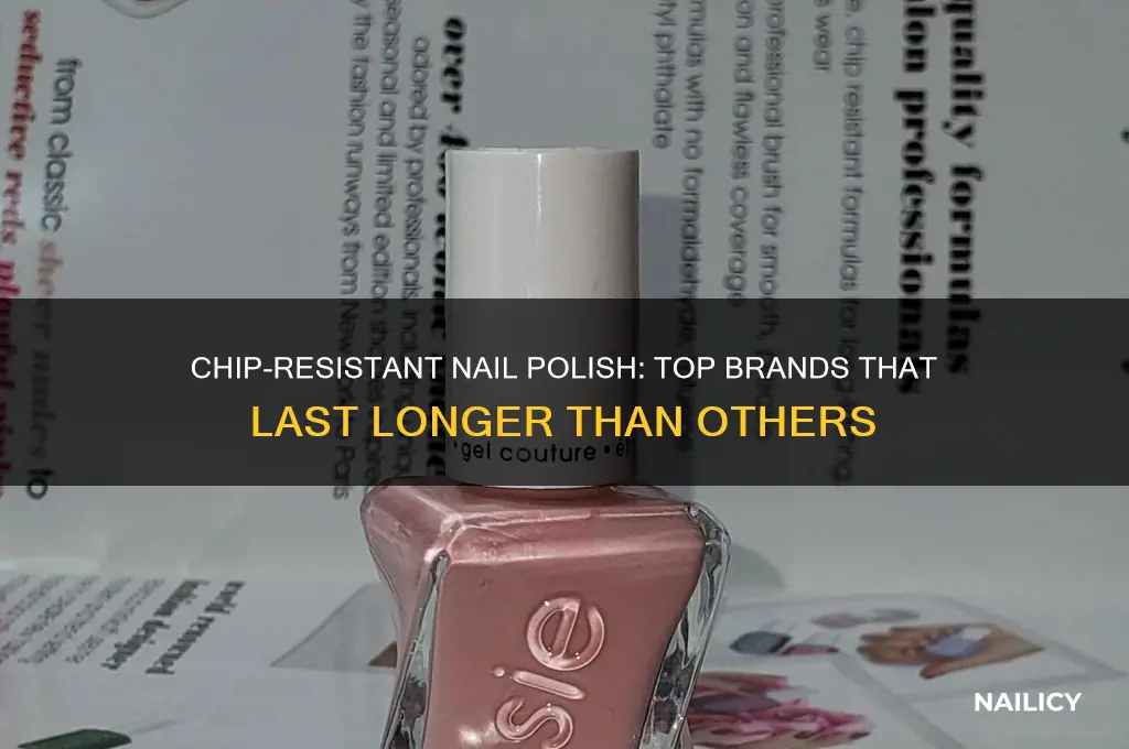 which brand of nail polish best resists chipping