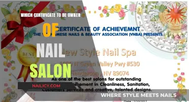 Essential Certificates for Owning and Operating a Successful Nail Salon