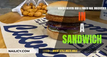 Culver's Customer Finds Fingernail in Sandwich, Shares Experience