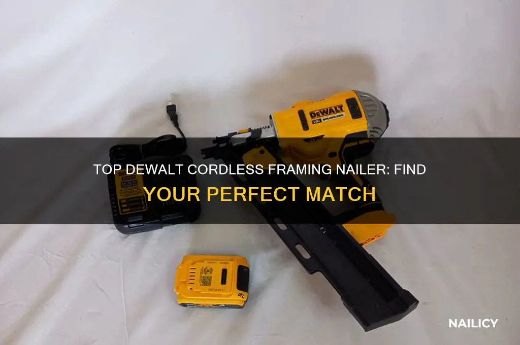 which dewalt cordless framing nailer is best