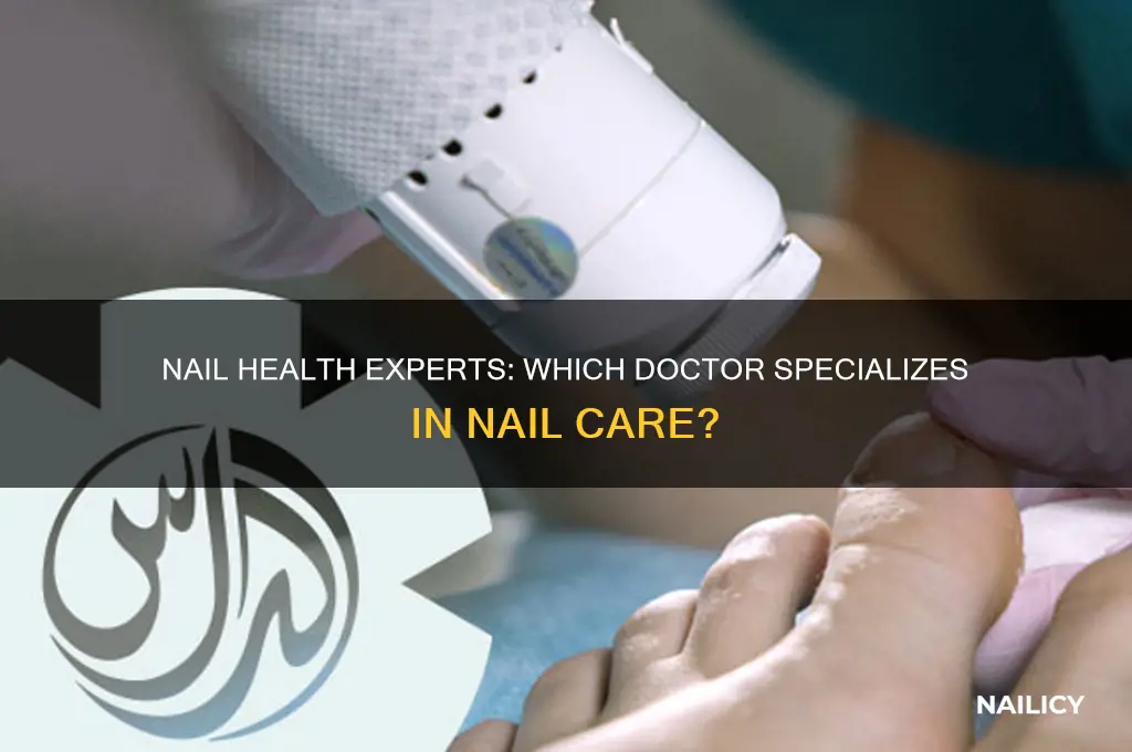 which doctor deals with nails