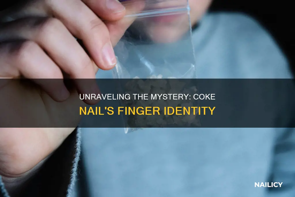 which finger is the coke nail