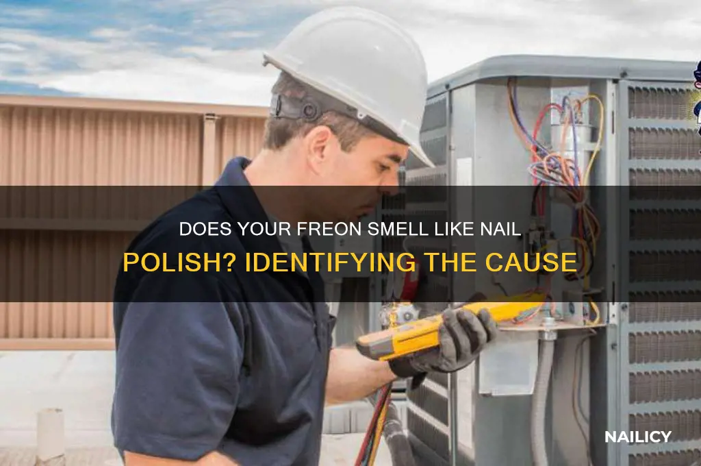 which freon smell like nail polish