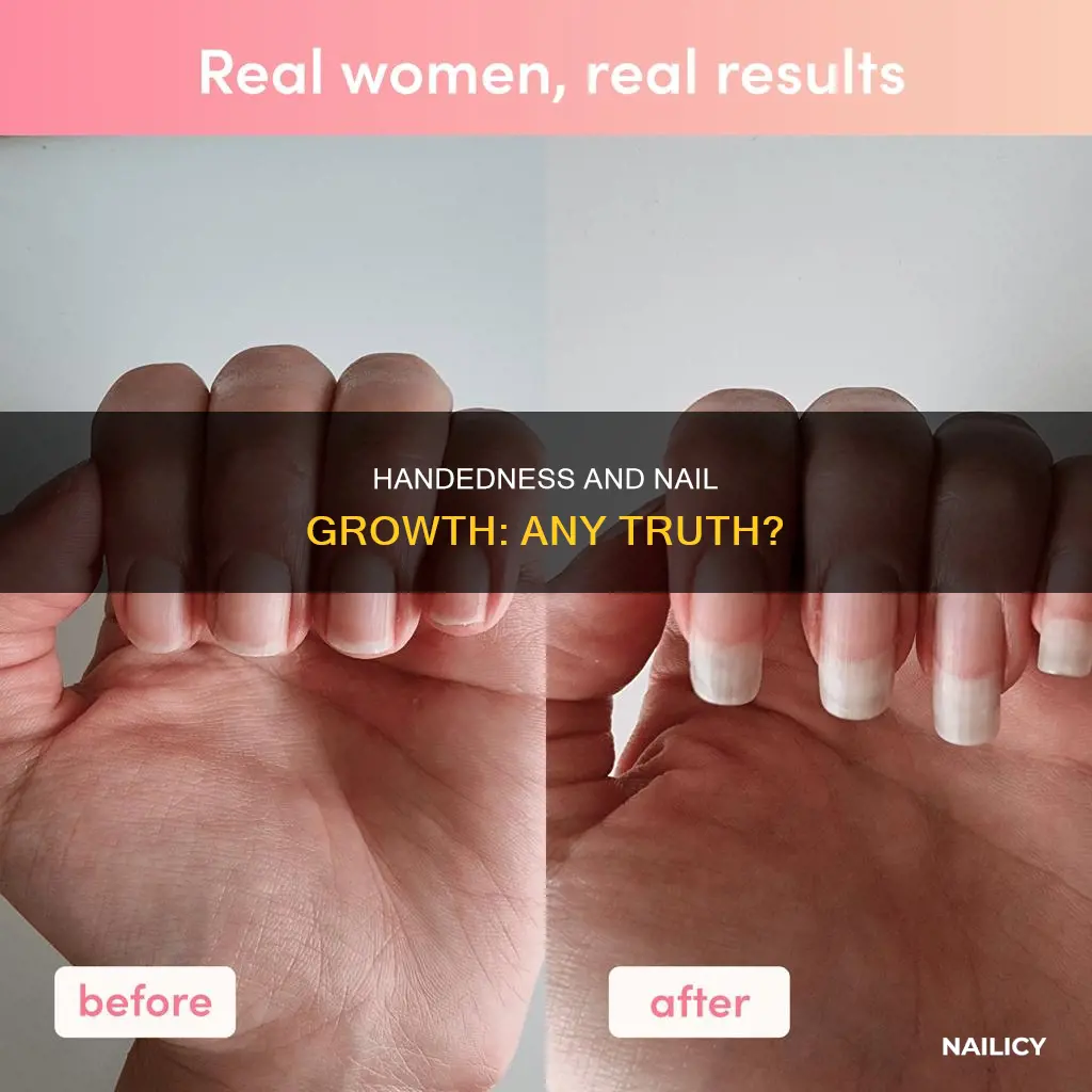 which hand nails grow faster