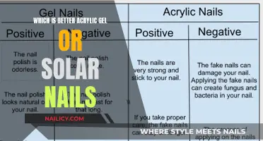 Acrylic Gel vs Solar Nails: Pros and Cons Compared