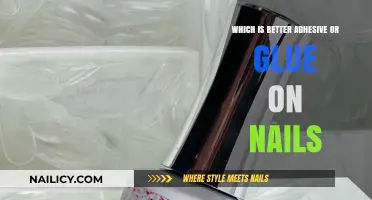 Adhesive vs. Glue: Which Nail Application Method Lasts Longer?