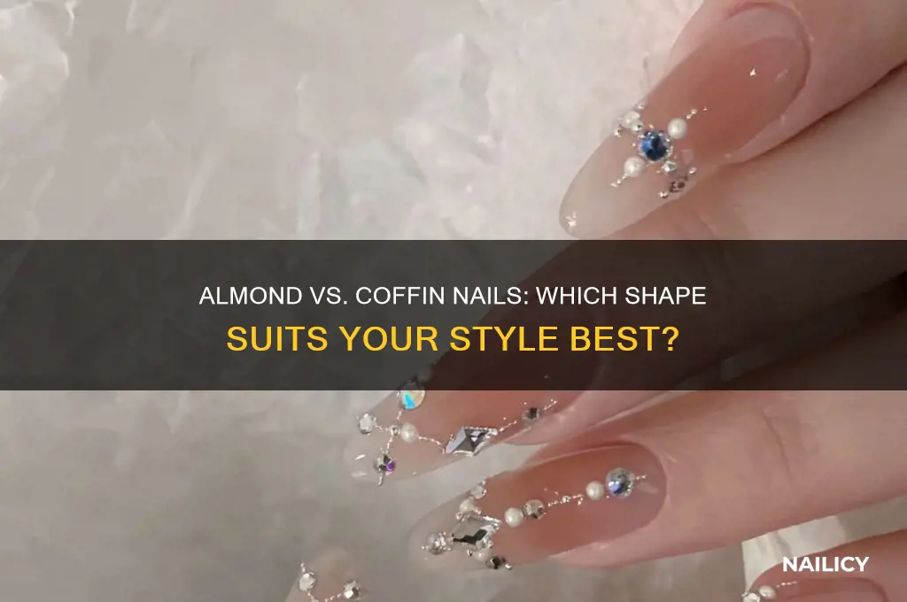 which is better almond or coffin nails