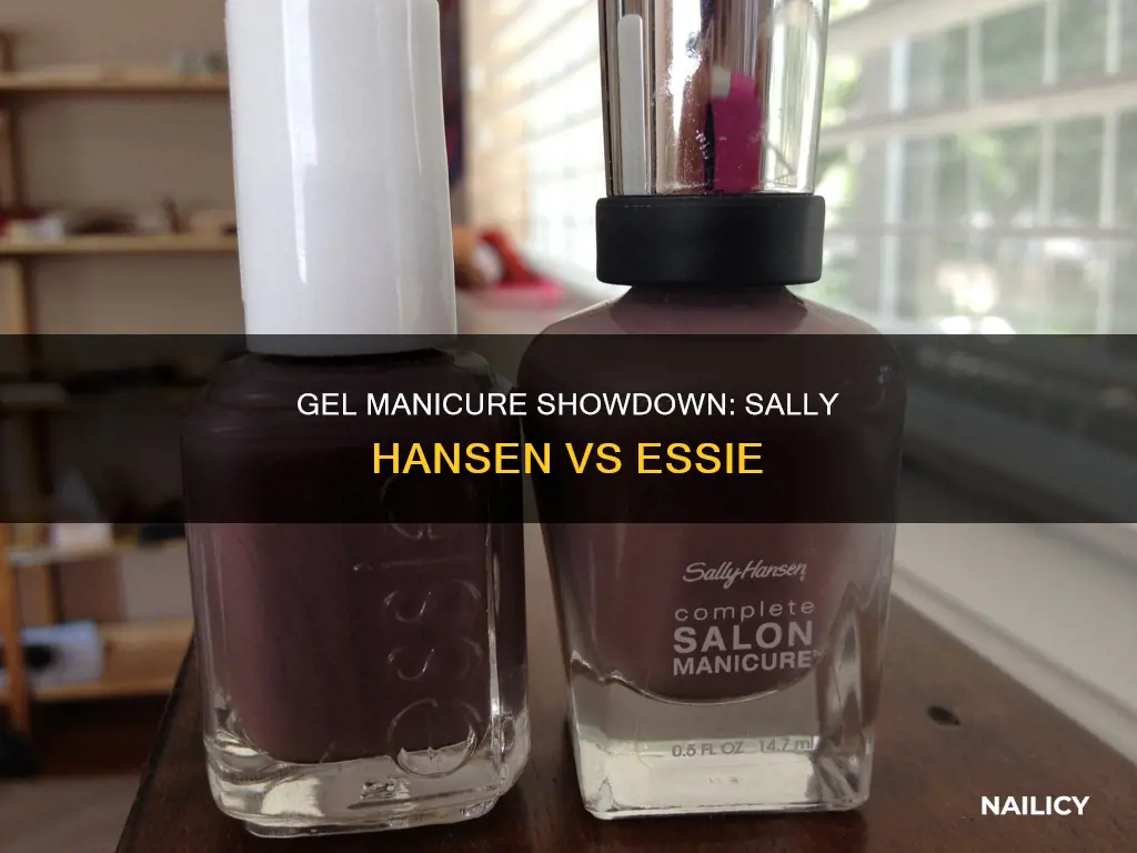 which is better gel nail polish sally hansen or essie