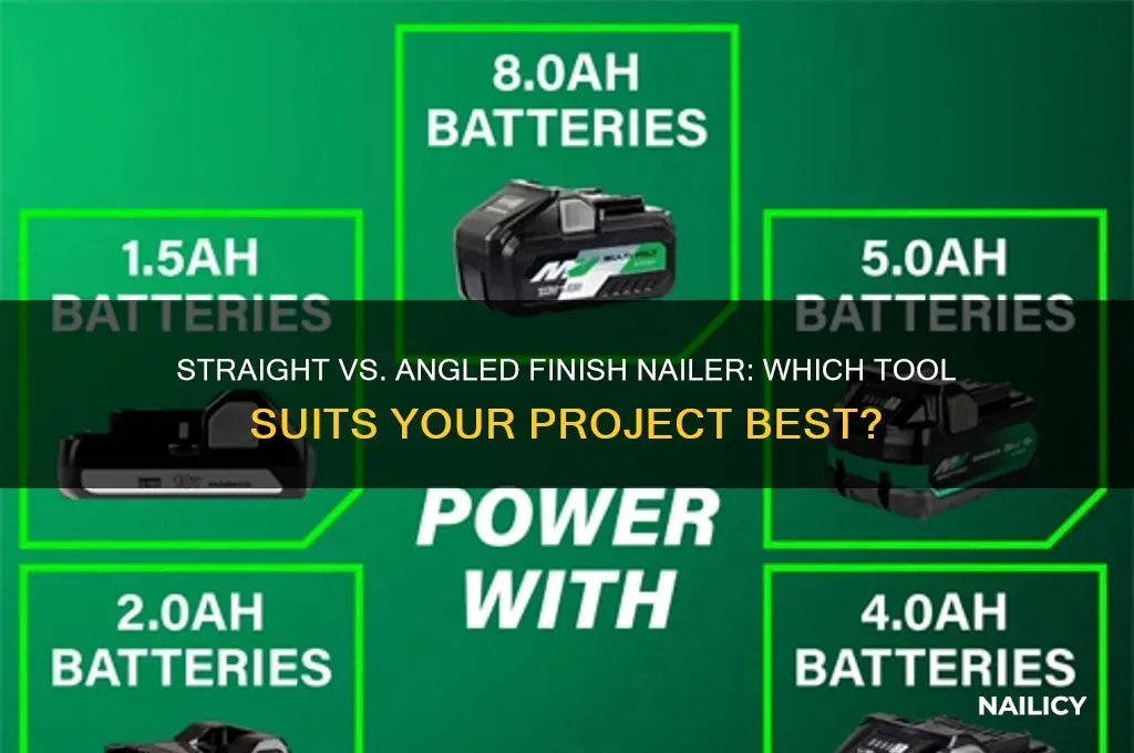 which is better straight or angled finish nailer
