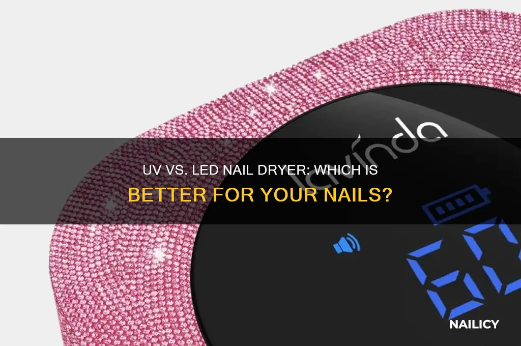 which is better uv or led nail dryer