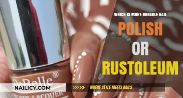 Nail Polish vs. Rustoleum: Which Finish Lasts Longer?
