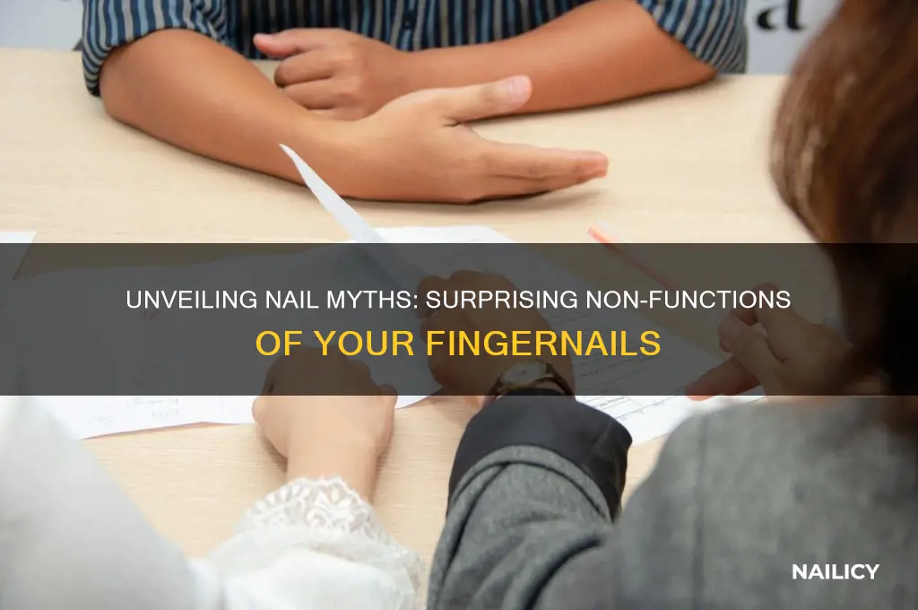 which is not a function of nails