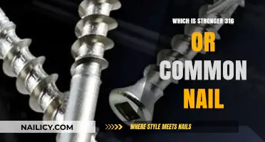 Comparing Strength: 316 Stainless Steel vs. Common Nails