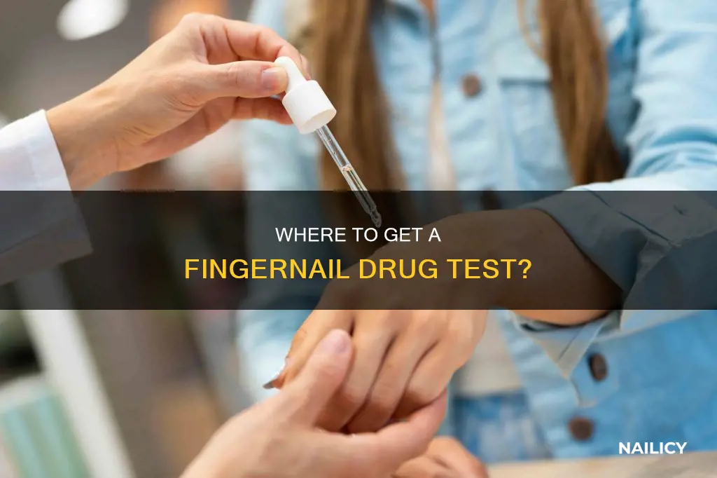 which lab does finger nail drug testing