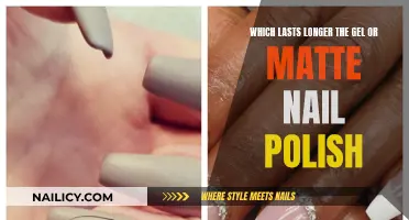 Gel vs. Matte Nail Polish: Which Has Better Staying Power?