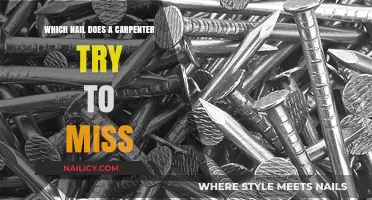 Why Carpenters Aim to Avoid Hitting Certain Nails: A Guide