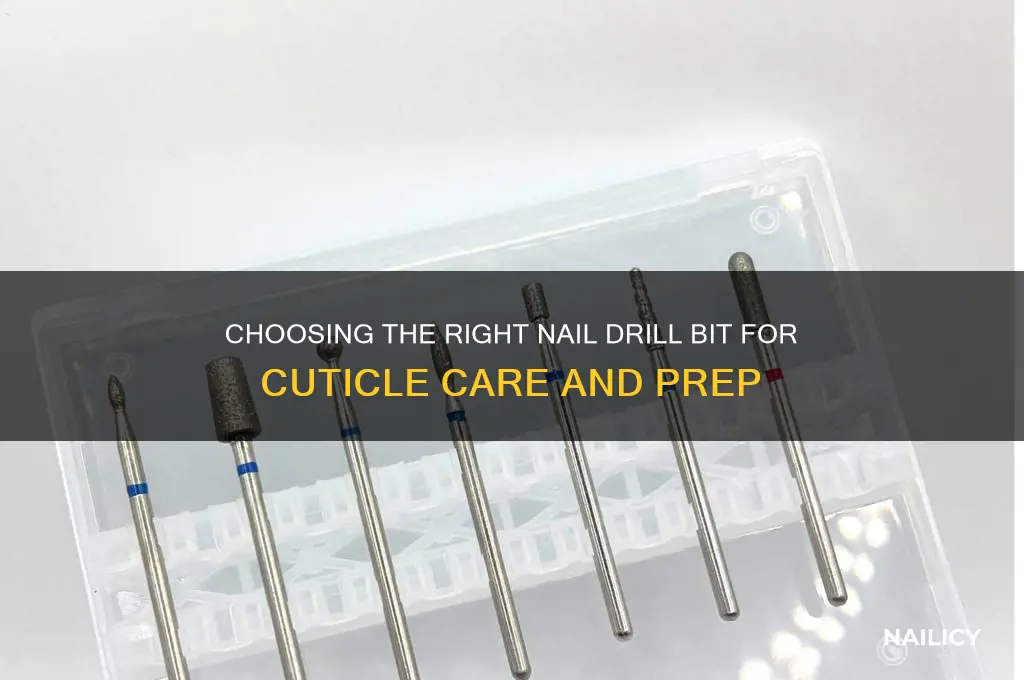 which nail drill bit is for cuticles