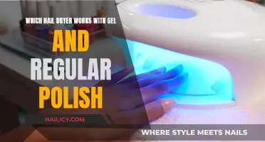 Nail Dryers: Gel and Regular Polish Compatibility