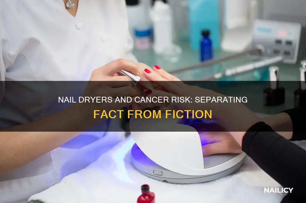 which nail dryers give cancer