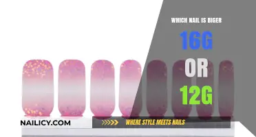 Understanding Nail Sizes: Is 16g or 12g the Bigger Nail?