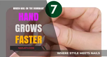 Dominant Hand's Nail Growth: Which Finger Wins the Race?
