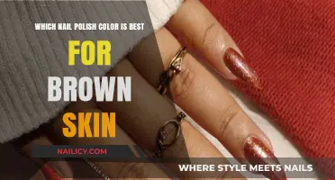 Flattering Nail Polish Colors That Complement Brown Skin Tones Perfectly