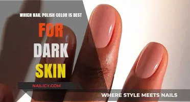 Flattering Nail Polish Colors to Complement Dark Skin Tones