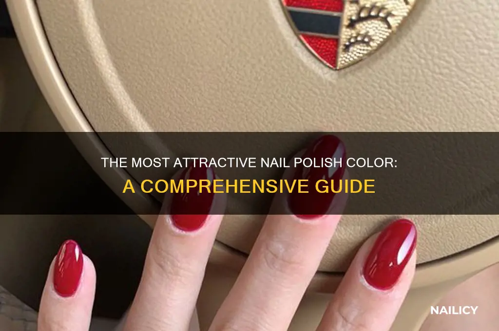 which nail polish color is the most attractive