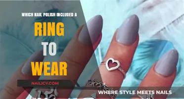 Nail Polish with a Ring: A Unique Beauty Accessory