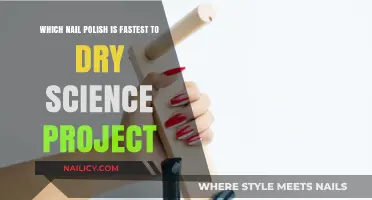 Fastest-Drying Nail Polish: A Science Project to Test Top Brands
