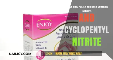 Best Nail Polish Removers with Isobutyl and Cyclopentyl Nitrite
