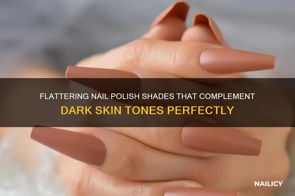Flattering Nail Polish Shades That Complement Dark Skin Tones Perfectly — free download