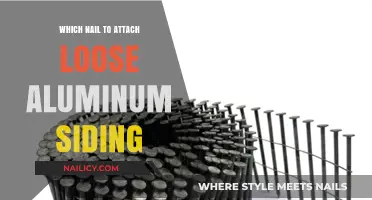 How to Secure Loose Aluminum Siding: Choosing the Right Nail