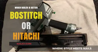 Bostitch vs. Hitachi: Which Nailer Reigns Supreme for Your Projects?