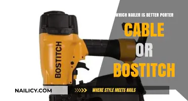 Porter Cable vs. Bostitch: Which Nailer Reigns Supreme?