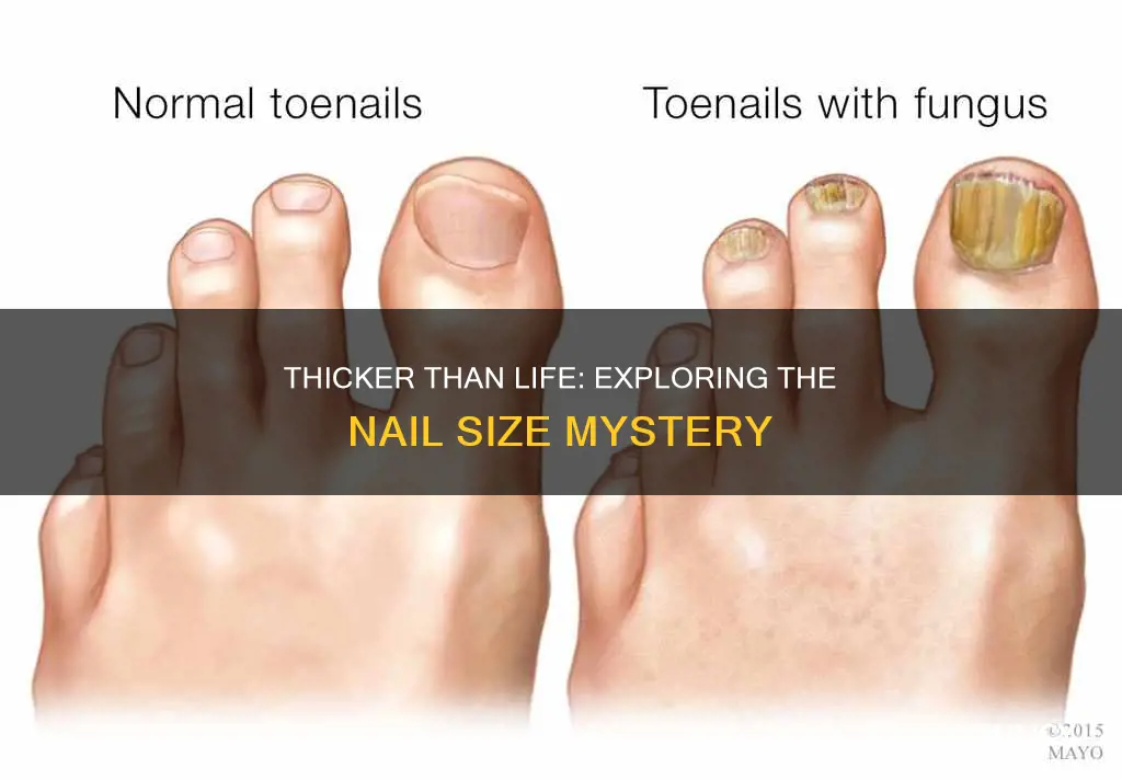 which nails are thicker finger or toenails