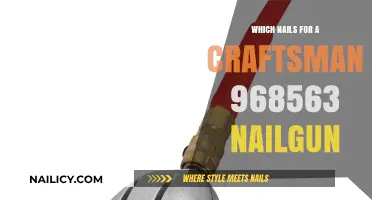 Best Nails for Craftsman 968563 Nail Gun: A Comprehensive Guide