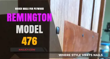 Best Nails for Securing Plywood on Remington Model 476