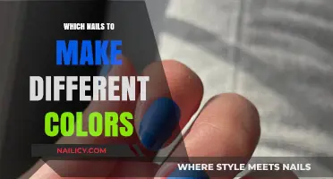Creative Nail Color Combinations: Which Nails to Paint Differently