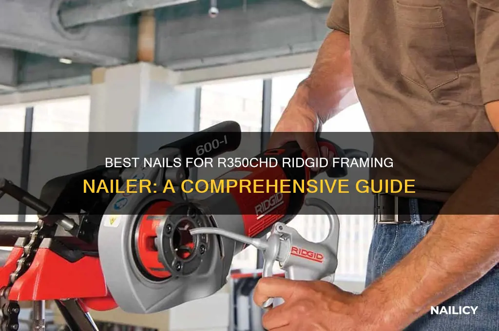 which nails work in r350chd ridgid framing nailer